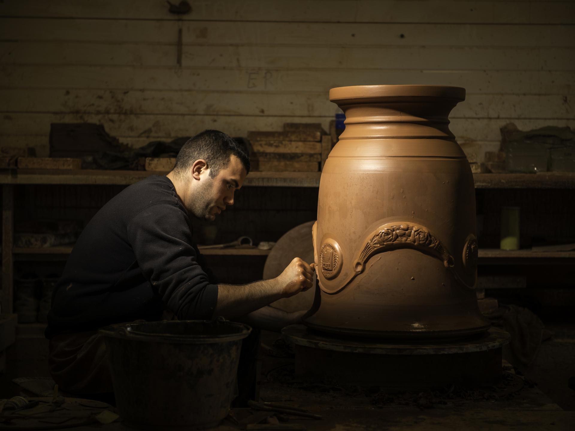 Lhistoire du Vase dAnduze Cévennes Tourisme