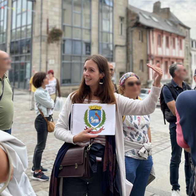 Ella Fournier guide conférencière Office de Tourisme de la Côte de