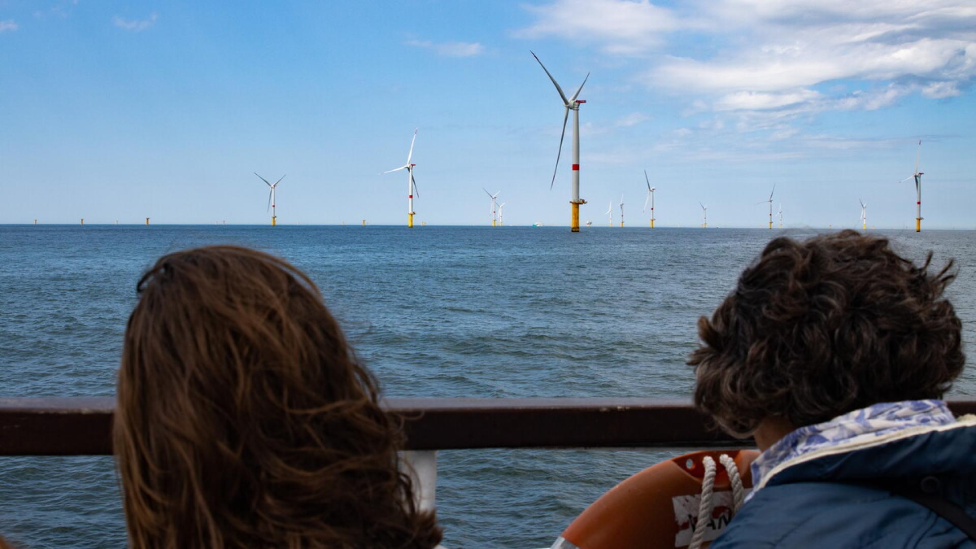 Visite Guid E Du Parc Olien En Mer De Saint Nazaire