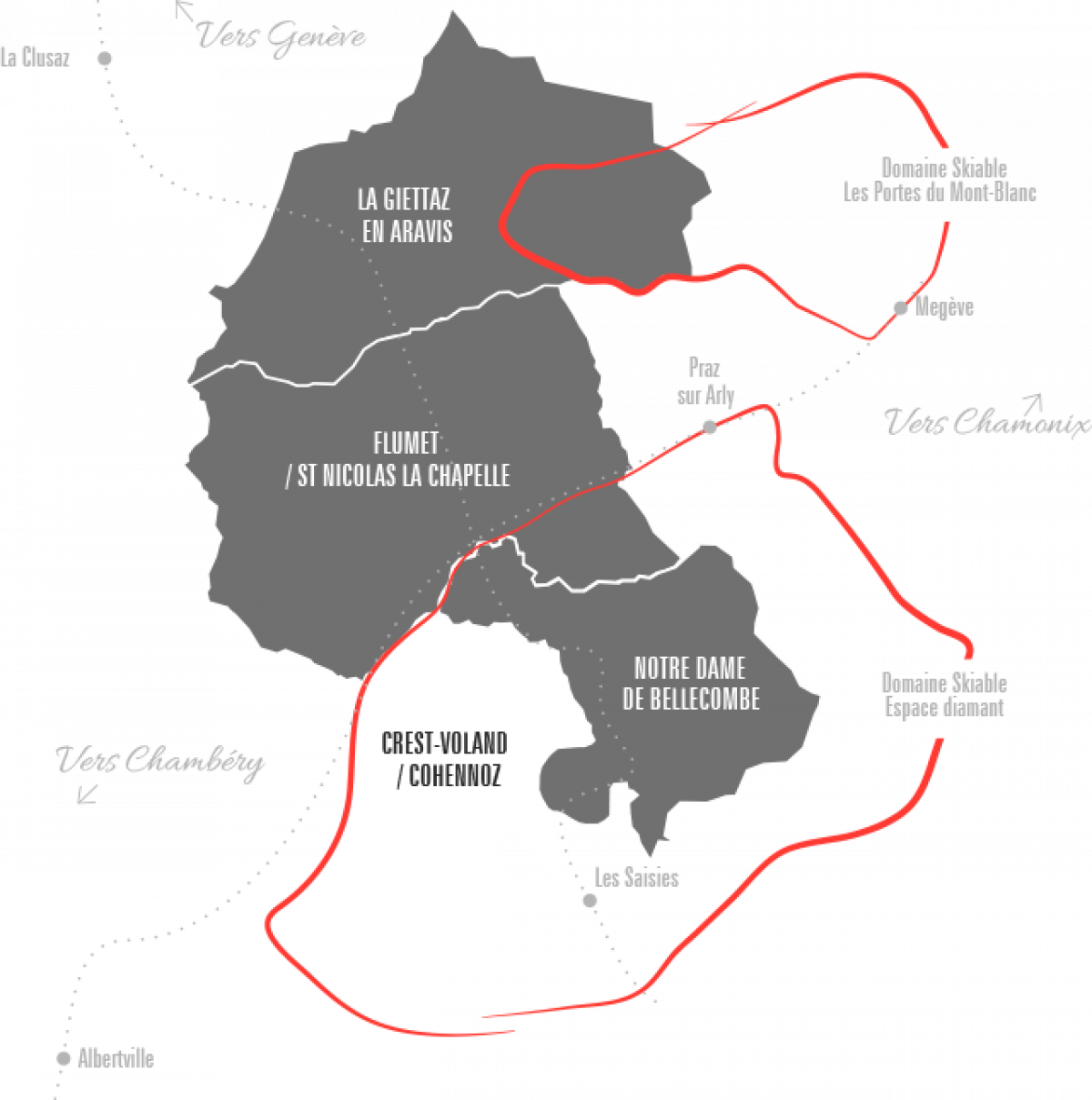 Crest Voland Cohennoz Val D Arly Mont Blanc Stations Villages