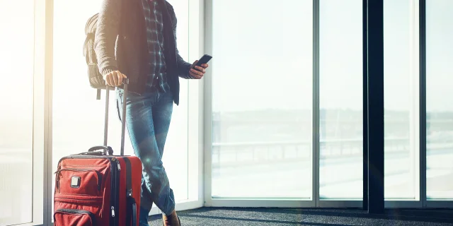 Voyageur aéroport