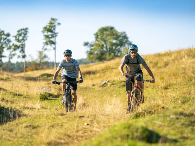 Mountainbiken in der Natur - Bugey