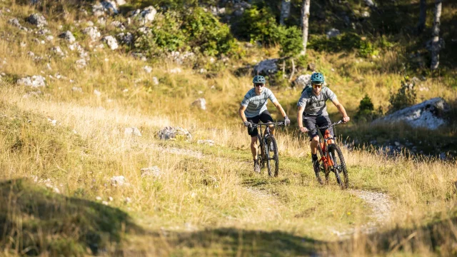 VTT en pleine nature