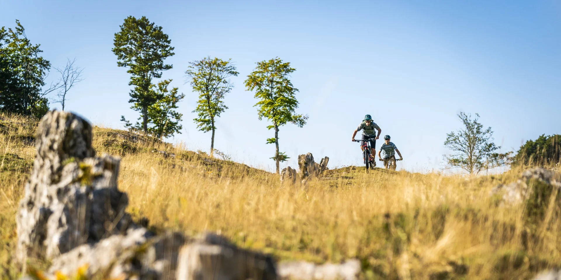 Mountainbiken auf dem Land