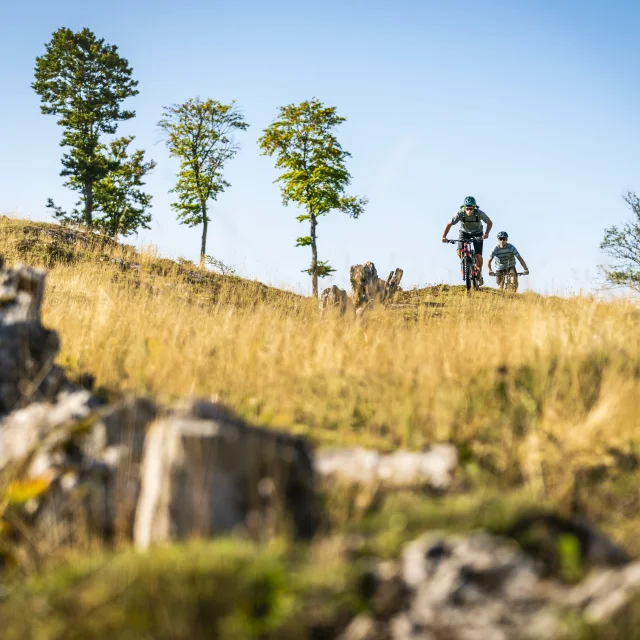 Mountainbiken auf dem Land