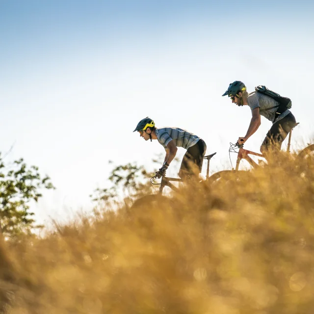 Mountainbiken in der Natur - Bugey