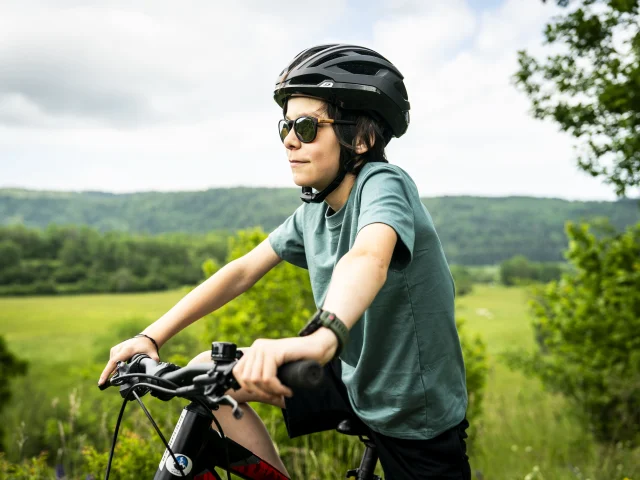VTT en pleine nature en famille - Bugey