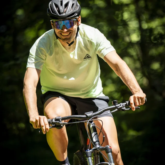 Mountainbiken in der Natur - Bugey