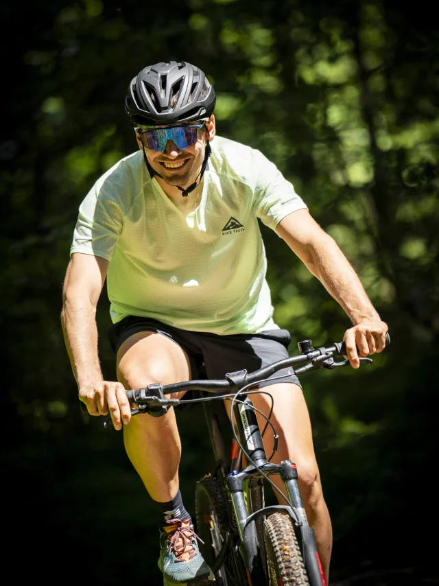 Mountainbiken in der Natur - Bugey