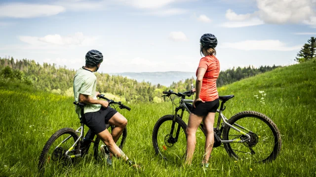 Mountainbiking in der Natur