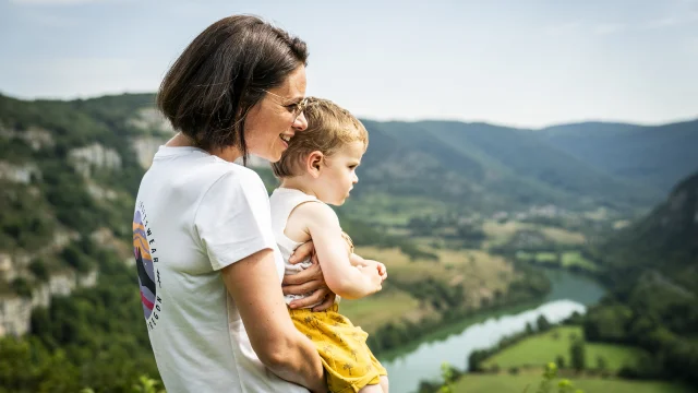 Wandern Ballade Familie