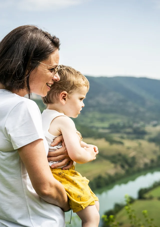 Wandern Ballade Familie