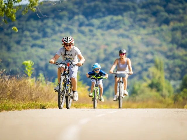 Vélo Balade en famille et enfants