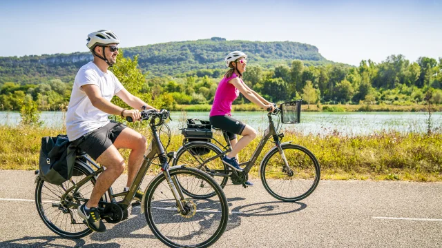 Vélo Ballade sur la Viarhona