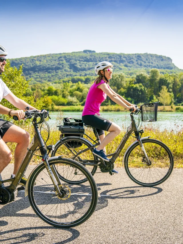 Vélo Ballade sur la Viarhona