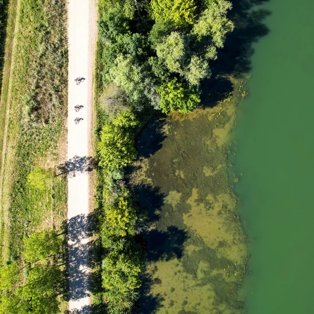 Fahrradtour auf dem Blauen Weg