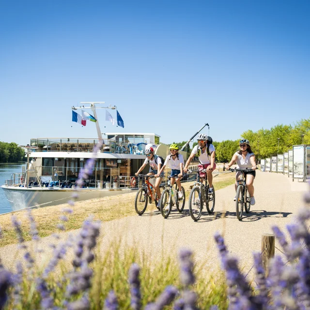 Fahrradtour auf der Voie Bleue