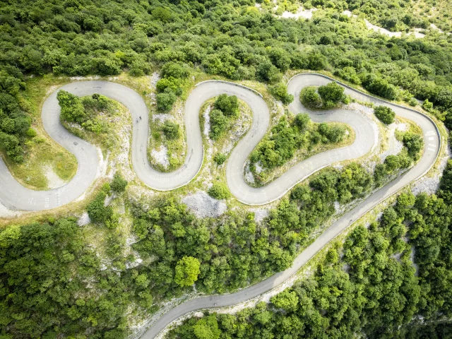 Velo Sportif, Grand Colombier ascent