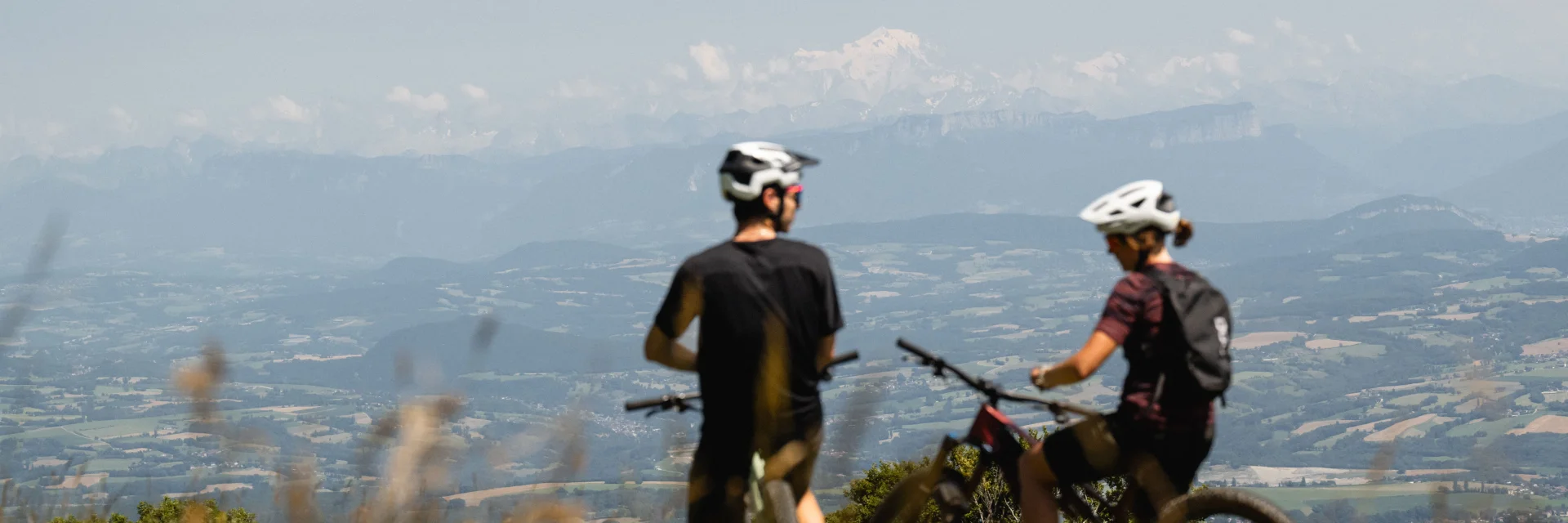 VTT en pleine nature - panorama