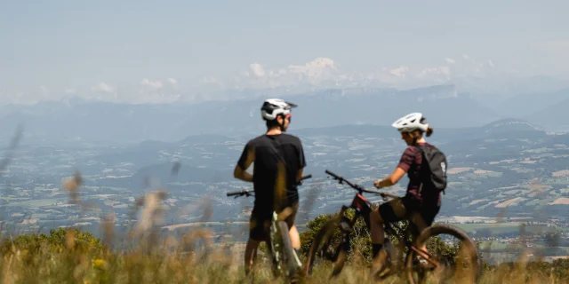 VTT en pleine nature - panorama
