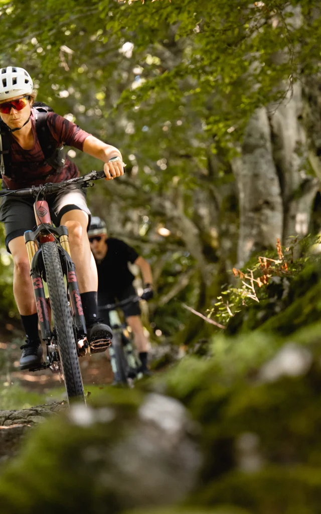 VTT en pleine nature