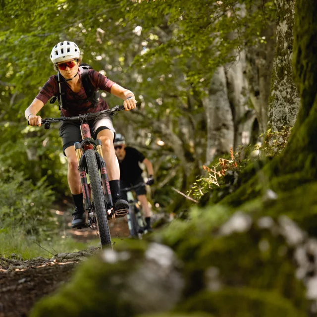 Mountainbiking in der Natur
