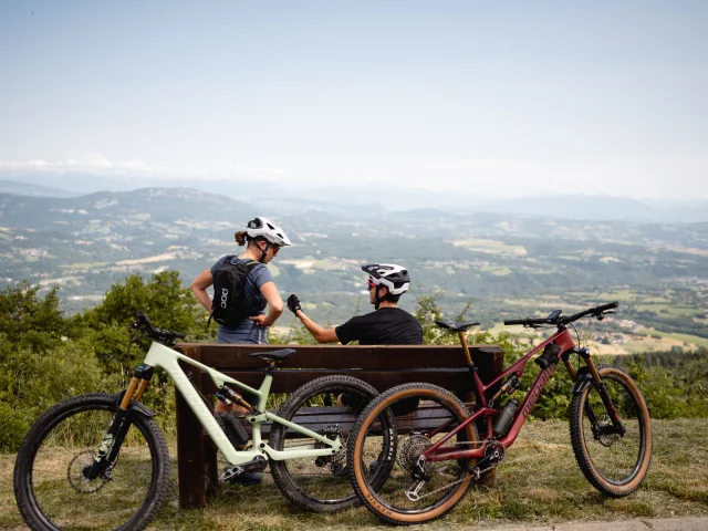 VTT en pleine nature - panorama