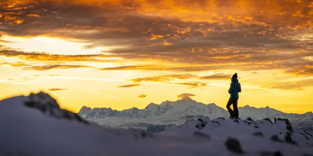 Paysage Monts Jura en hiver