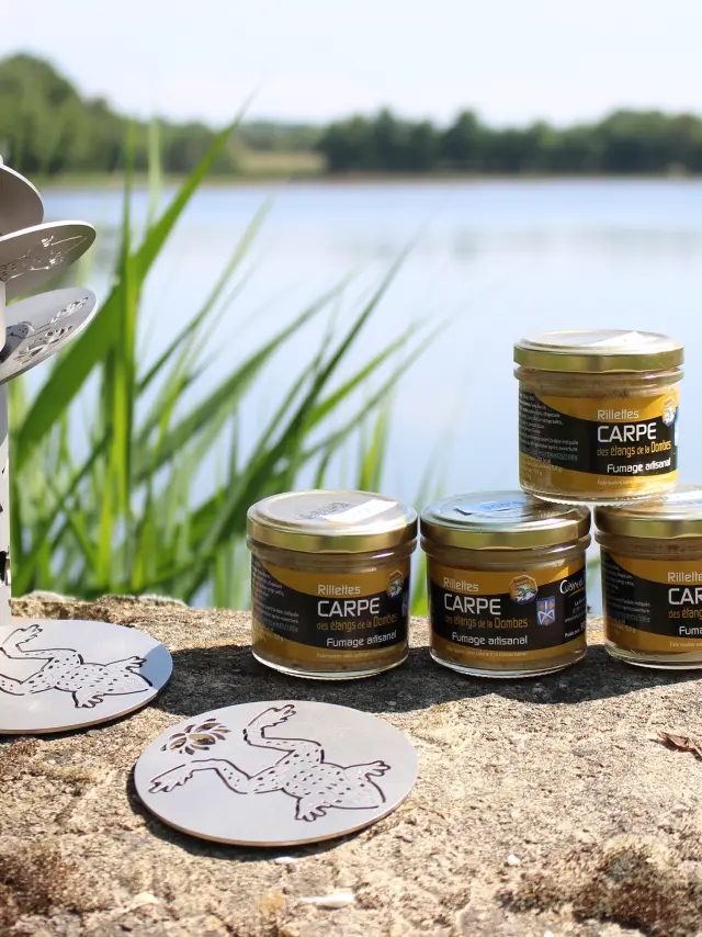 Rillettes de carpe de Dombes