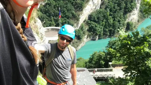 Outdoor Viaferrata à Fort l'écluse