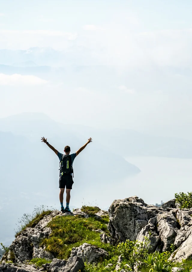 Hiking at Grand Colombier