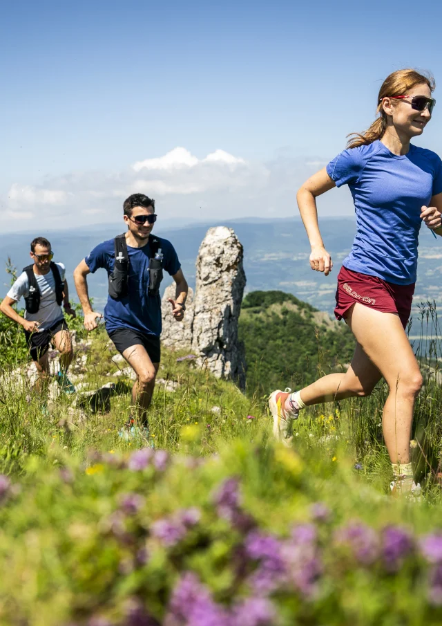 Trail am Grand Colombier