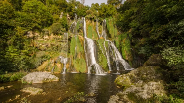 Wasserfall von Glandieu, Ain