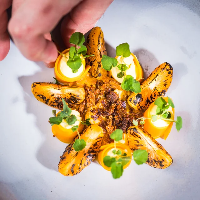 Assiette du restaurant l'Aintimiste