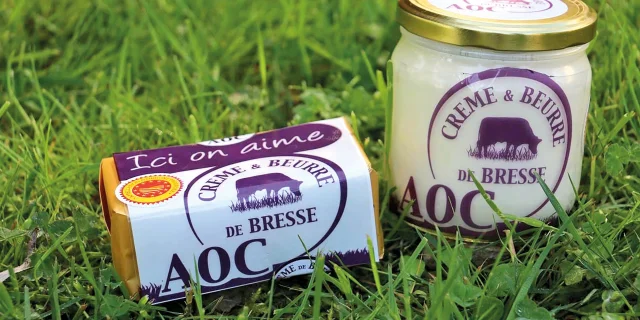 Crème et beurre de Bresse AOP
