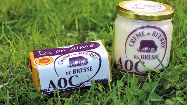 Crème et beurre de Bresse AOP