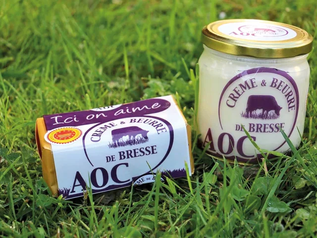 Crème et beurre de Bresse AOP