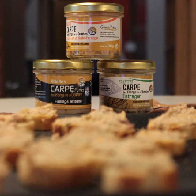 Rillettes de carpe de Dombes