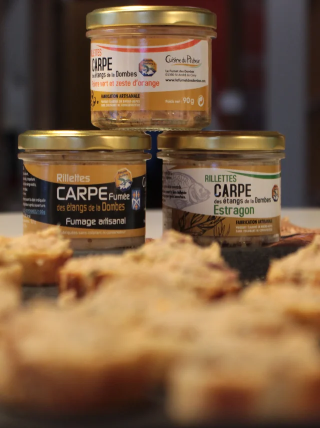 Rillettes de carpe de Dombes