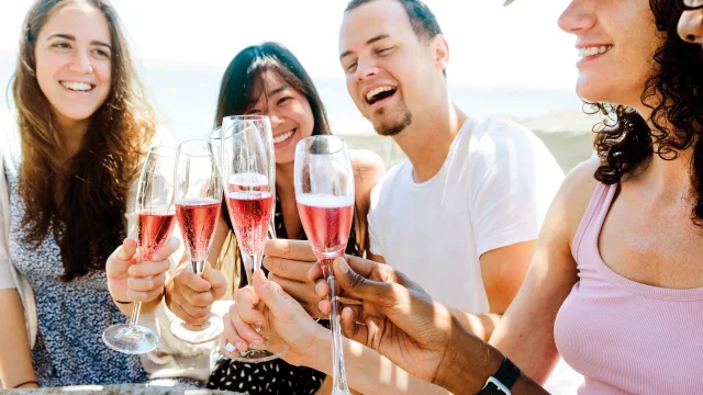 Vin de Cerdon apérif entre amis