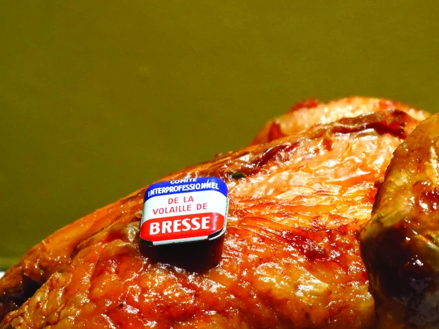 Geröstetes Bresse-Huhn