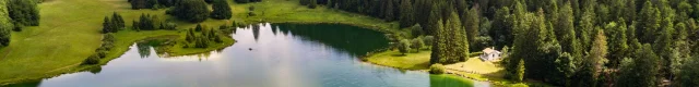 Le lac Genin a Charix