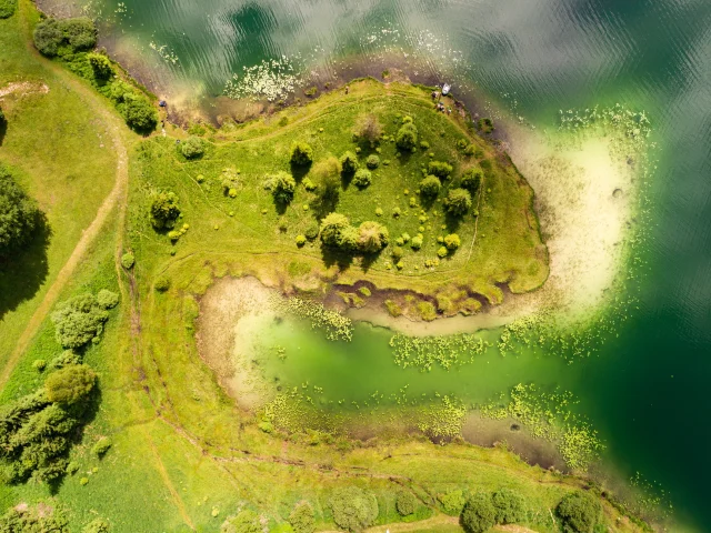 Le lac Genin a Charix - Flore Giraud
