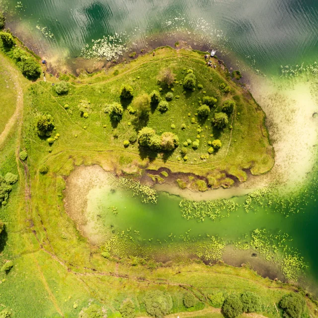 Le lac Genin a Charix - Flore Giraud