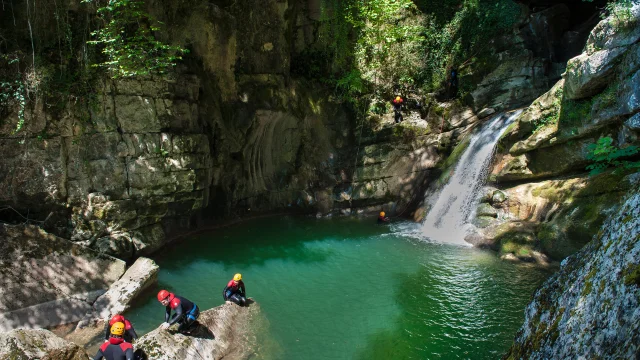Outdoor Canyoning au canyon du Groin