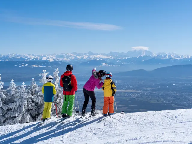 Ski en famille Monts Jura