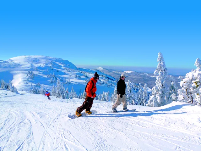Outdoor Ski De Piste in der Pays de Gex