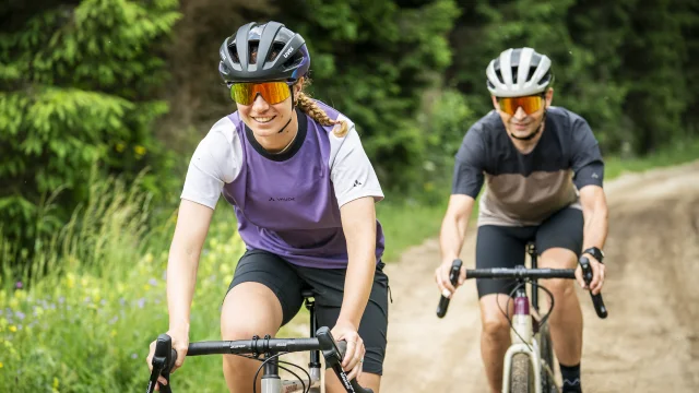 Vélo gravel dans l'Ain
