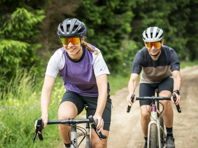 Vélo gravel dans l'Ain