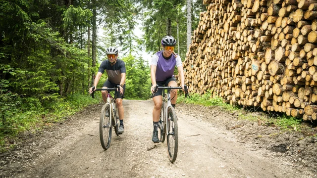 Vélo gravel dans l'Ain